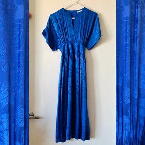 VTG 1980s Albert Nipon 100% Silk Dress - Size 4